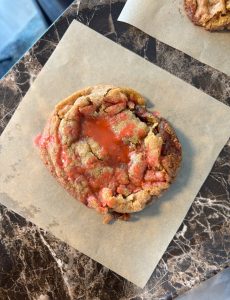 Strawberry Chocolate Chip Cookie